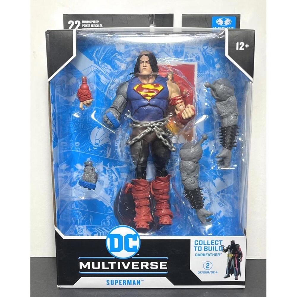 McFarlane DC Multiverse Superman Dark Nights Death Metal Build A Darkfather NEW